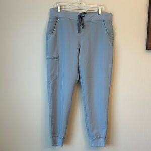 Figs Dusty Blue Zamora Joggers